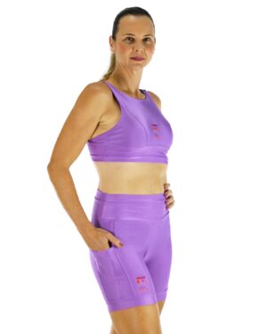 Conjunto Fitness My Reasons Violet Pulse Violeta